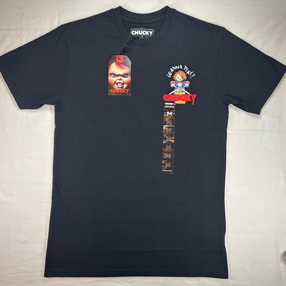 Chucky x Reason “Wanna Play? Good Guys It’s Time to Play” Designer Tee